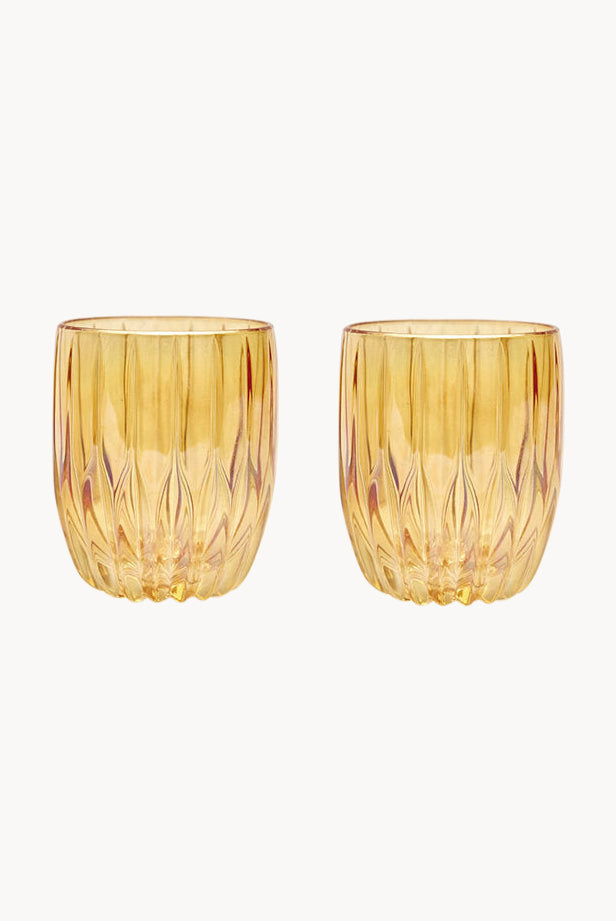 Ambra Set Of Two Small Tumbler Glass
