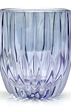 Set blu di due bicchieri tumbler piccoli