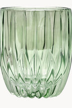 Set verde di due bicchieri tumbler piccoli