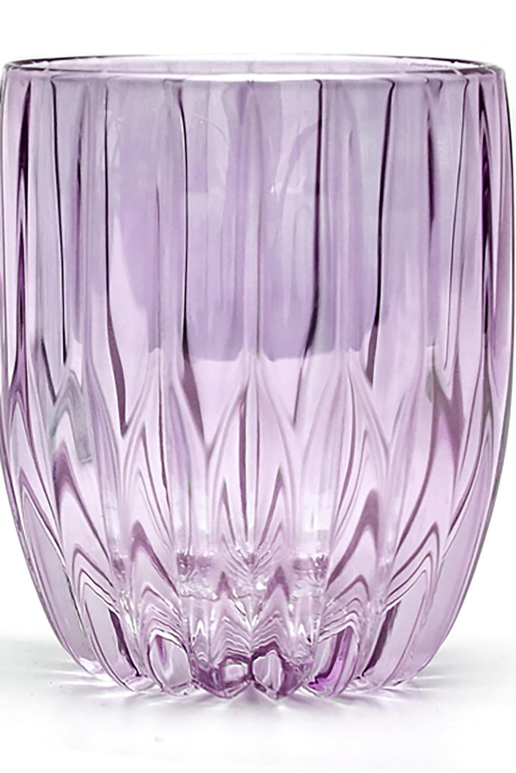 Set viola di due bicchieri tumbler piccoli