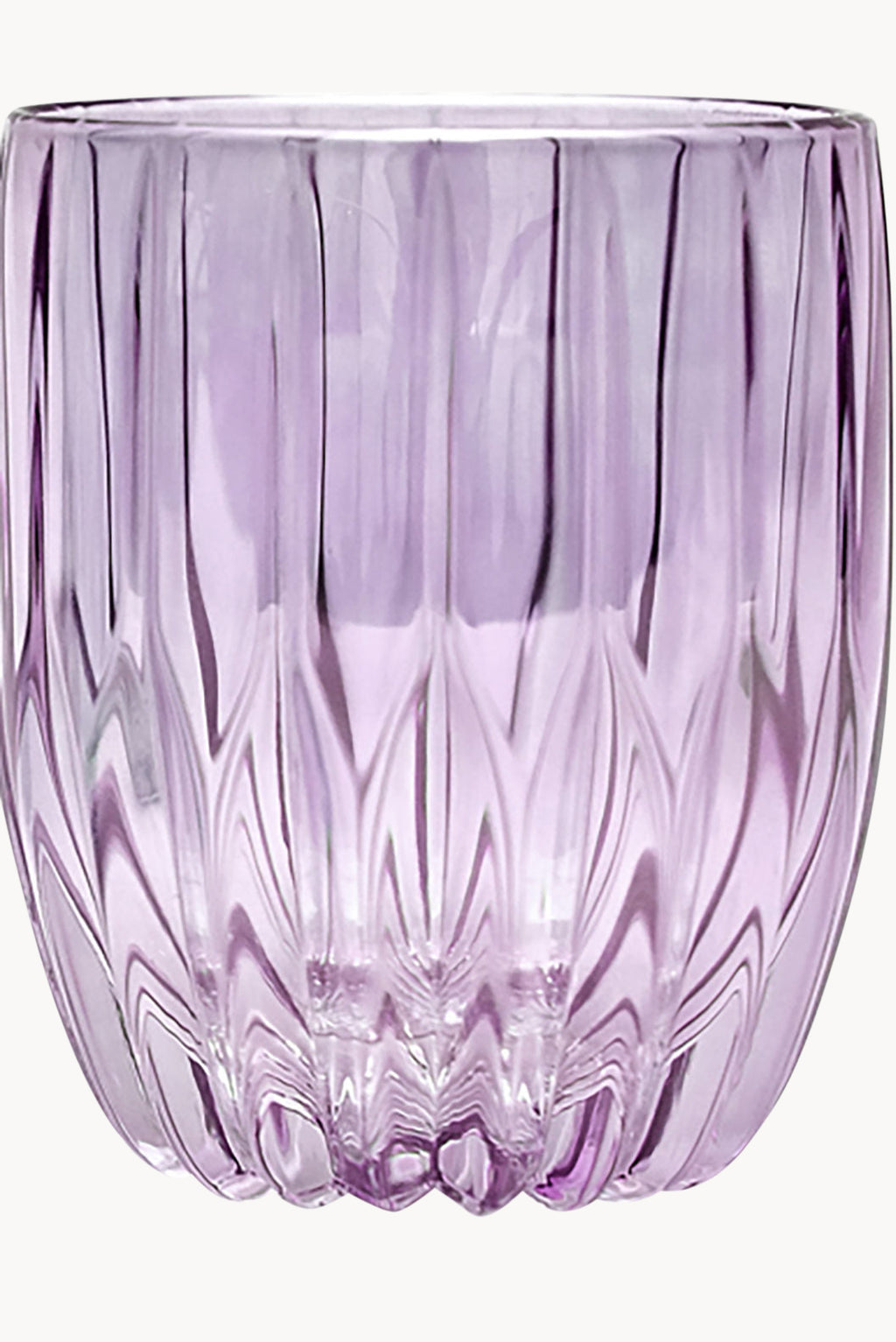 Set viola di due bicchieri tumbler piccoli