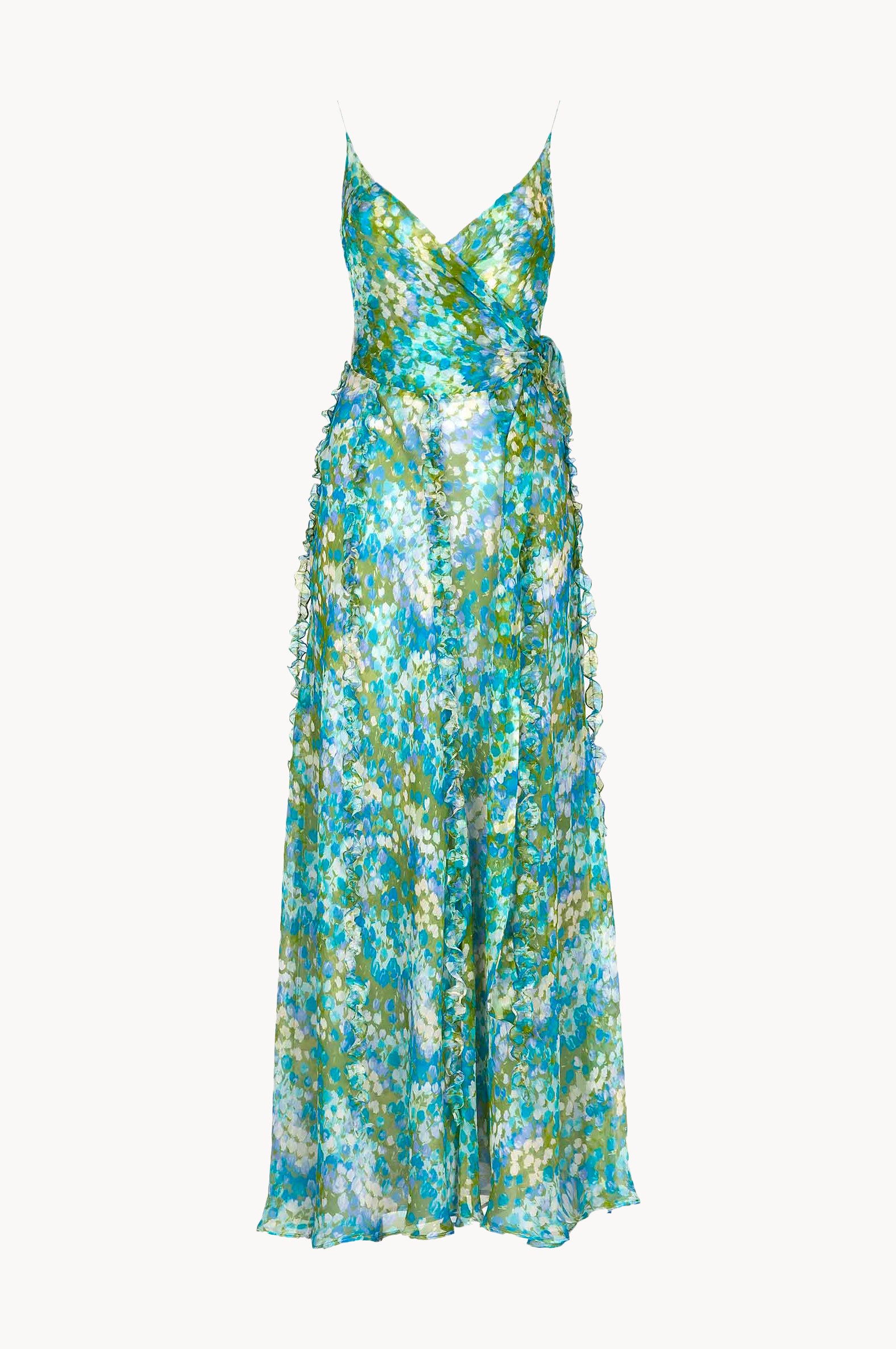 Vestito in chiffon stampato Nereida Monet