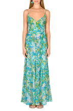 Vestito in chiffon stampato Nereida Monet