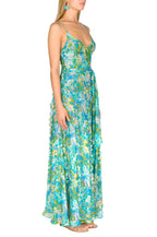 Vestito in chiffon stampato Nereida Monet