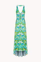 Vestito bottoncino senza maniche Monet