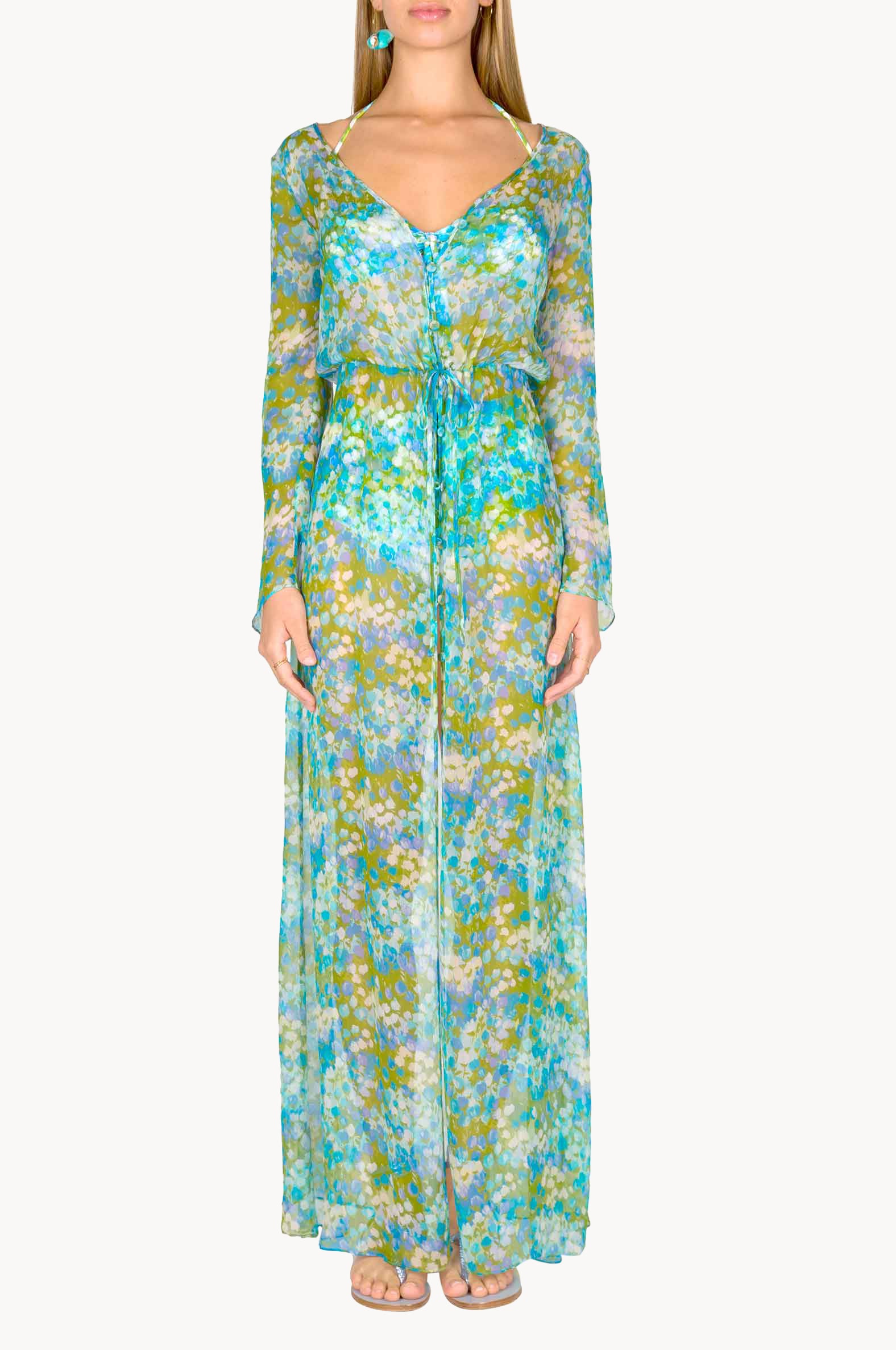 Chemisier in chiffon Monet