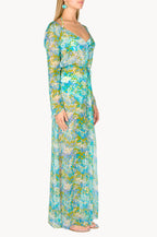 Chemisier in chiffon Monet