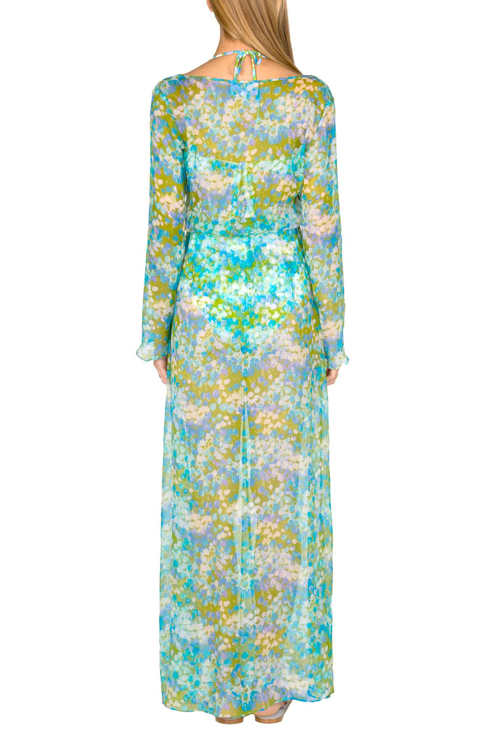 Chemisier in chiffon Monet