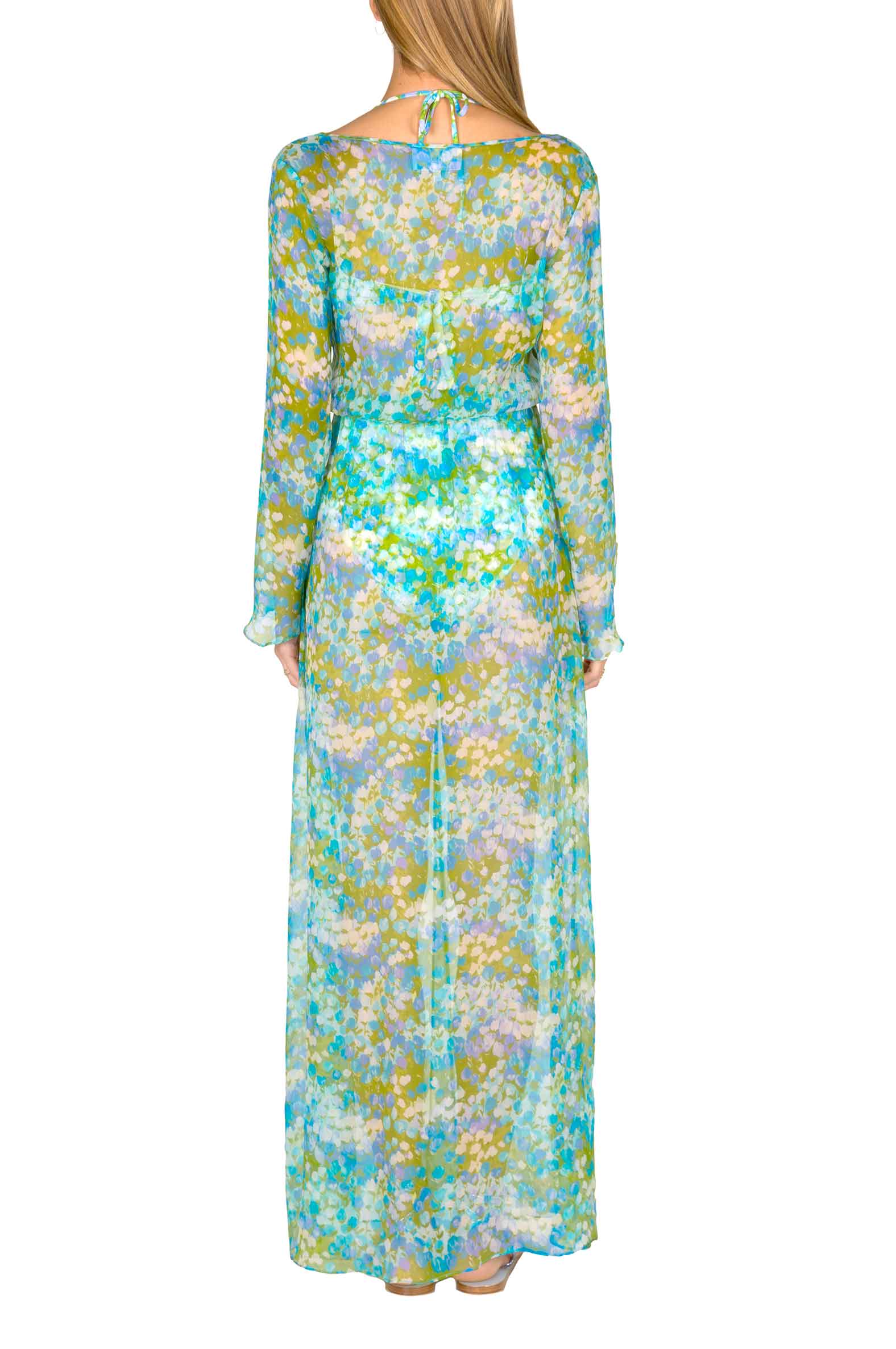 Chemisier in chiffon Monet