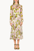 Blooming Roses Open-Toe Heels