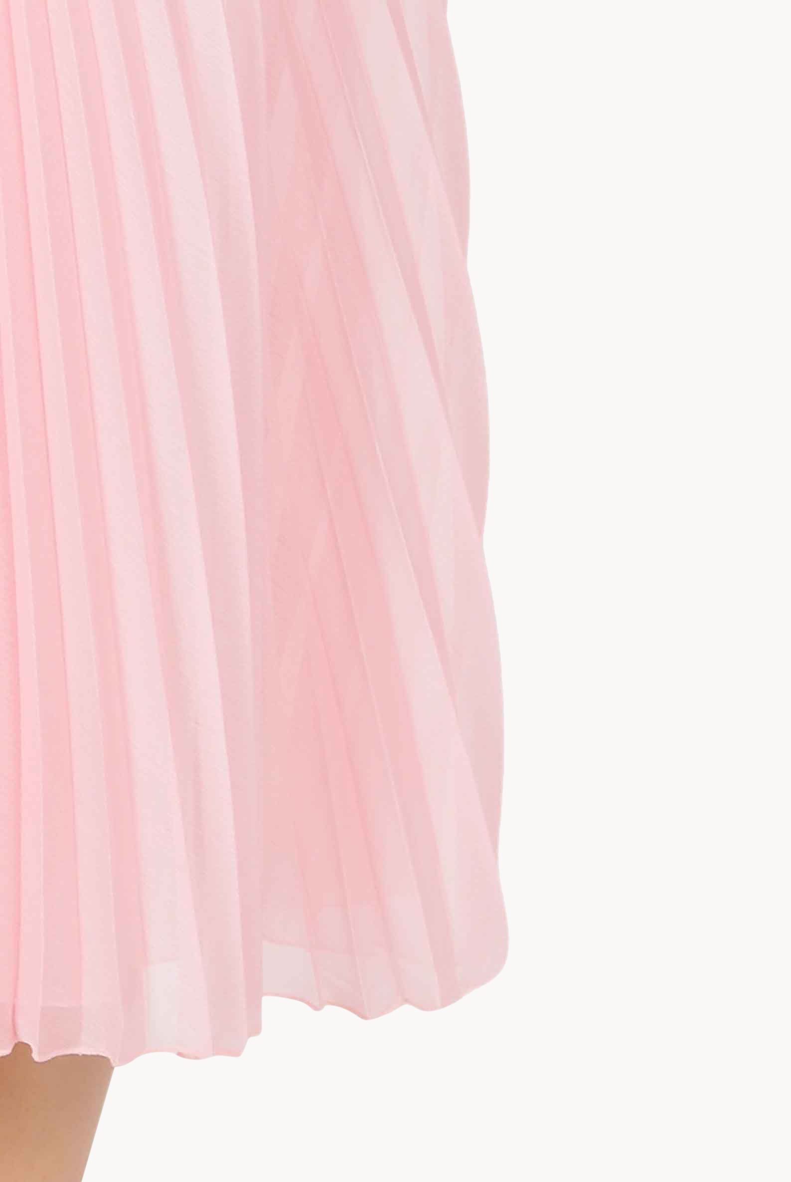 Angelina Pleated Chiffon Midi Dress