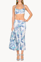 Pantaloni Capri stampati