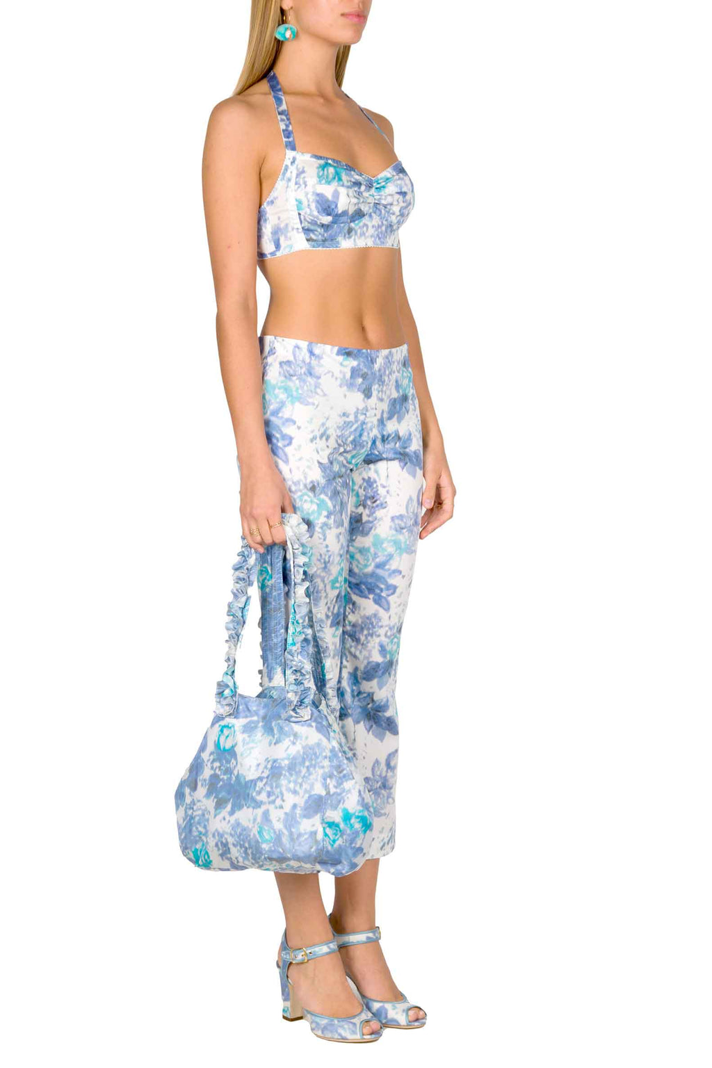Pantaloni Capri stampati