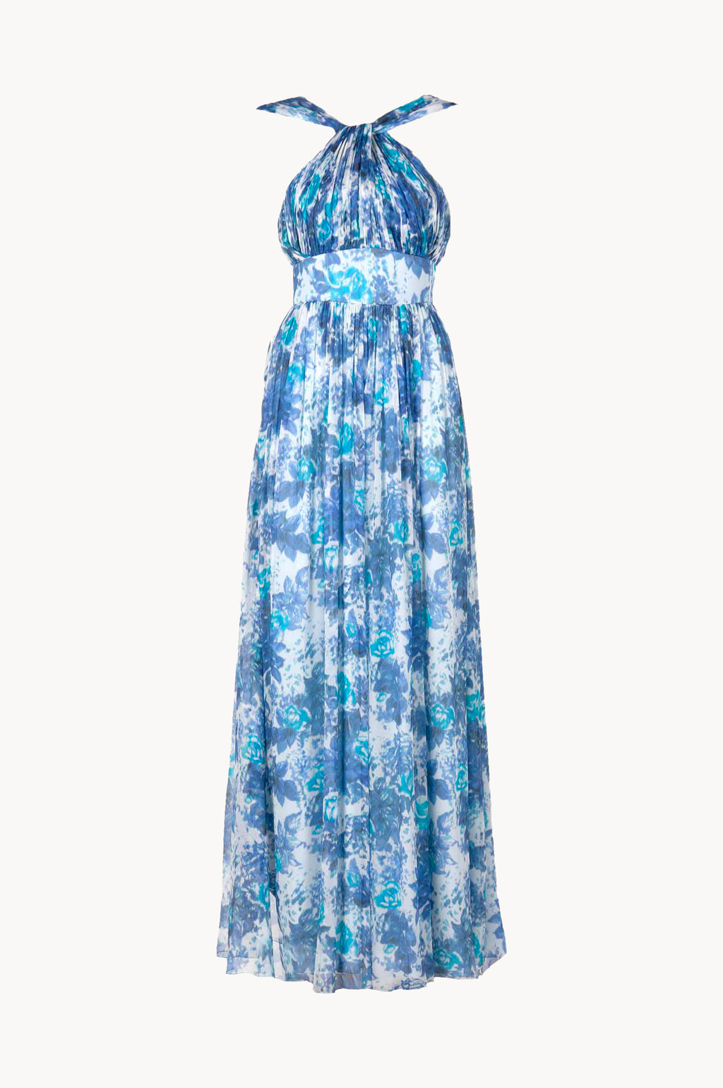 Capri Chiffon Dress With Knot Detail