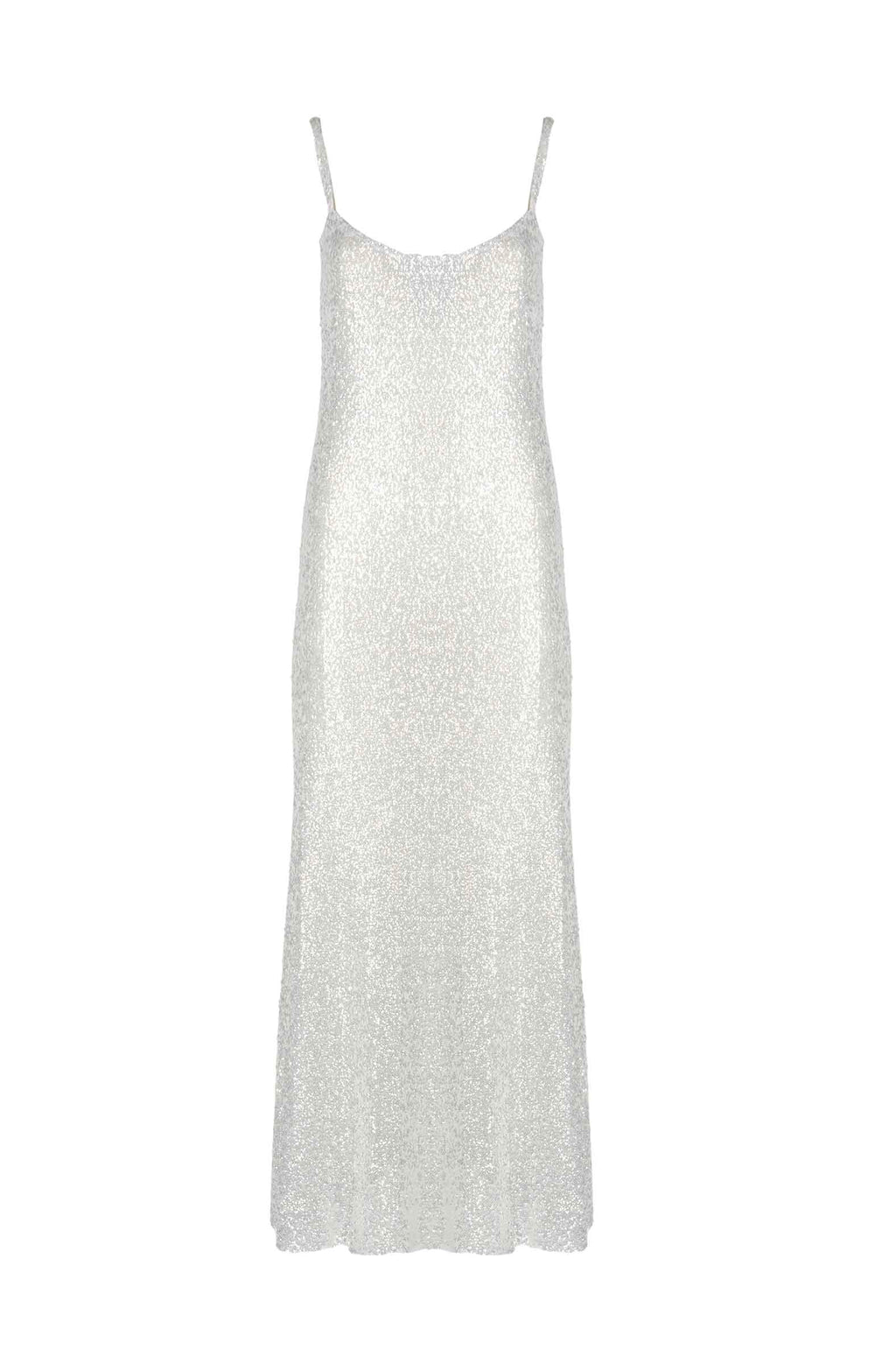 Abito slip con paillettes