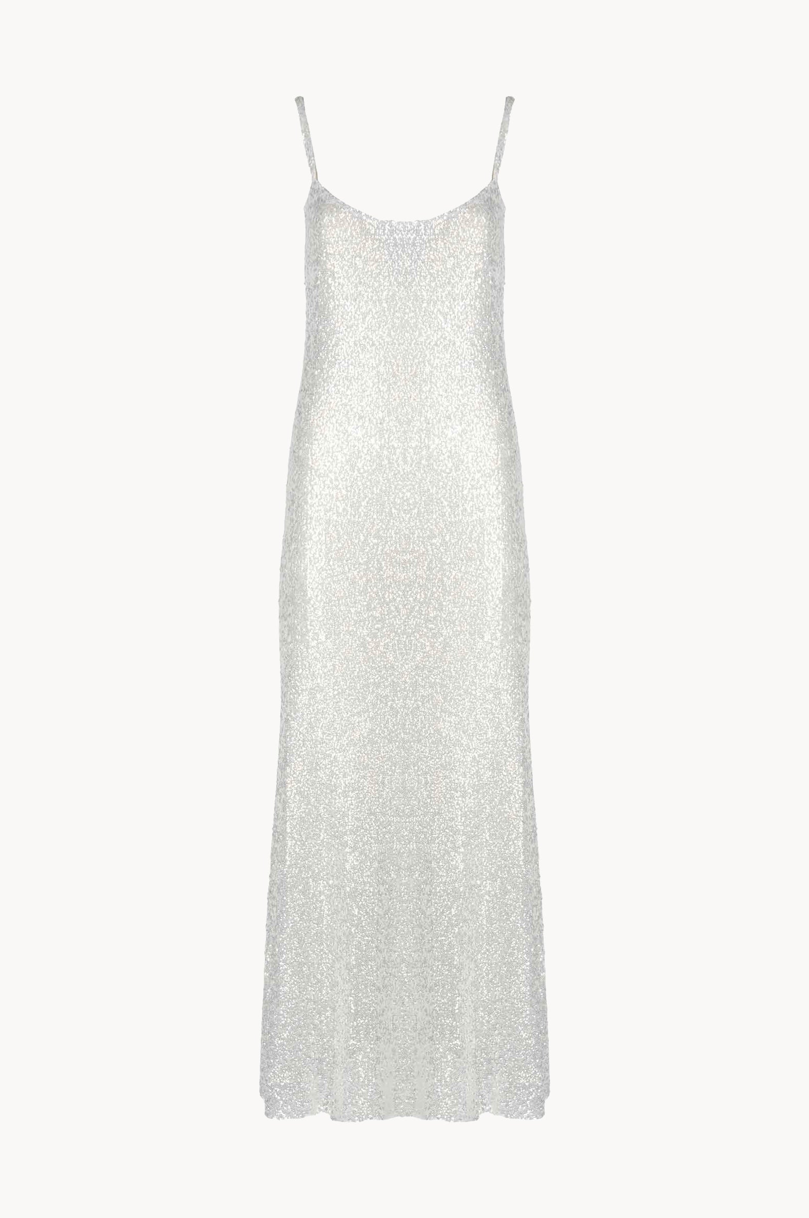 Abito slip con paillettes