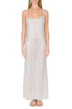 Abito slip con paillettes