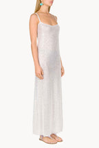 Abito slip con paillettes