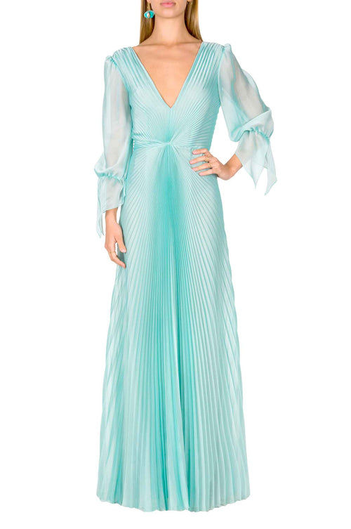 Abito lungo Angelina in chiffon