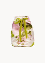 Blooming Roses Silk Bucket Bag