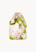 Blooming Roses Silk Bucket Bag