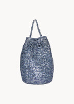 Borsa a secchiello piccole paillettes