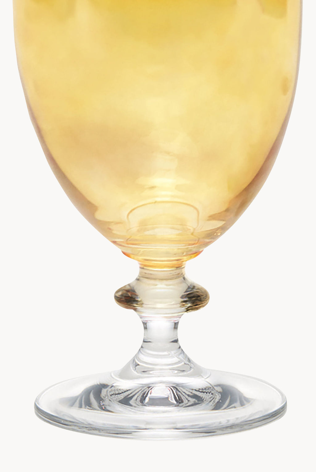 Ambra Set Of Two Rosy Water Glass