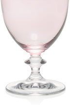 Set rosa di due bicchieri d'acqua Rosy
