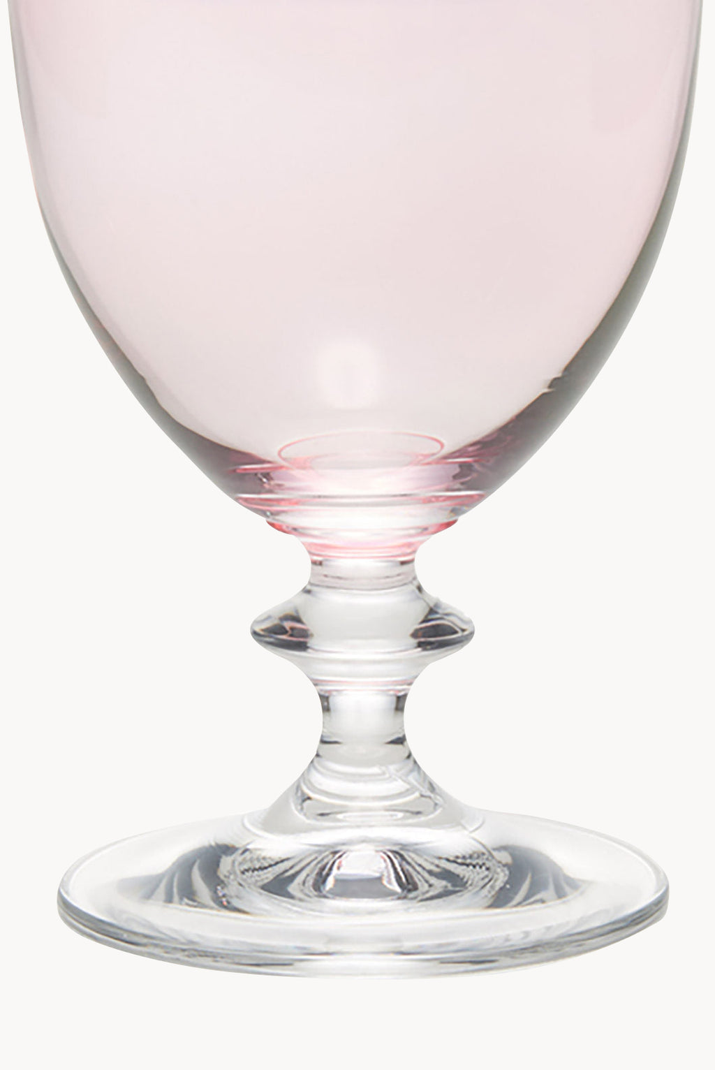 Set rosa di due bicchieri d'acqua Rosy