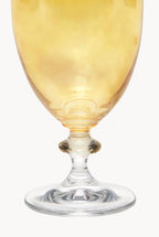 Ambra Set Of Two Rosy Wine Glass