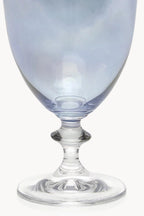 Blue Set Of Two Rosy Wine Glass