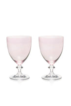 Set rosa di due bicchieri da vino Rosy