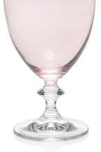 Set rosa di due bicchieri da vino Rosy