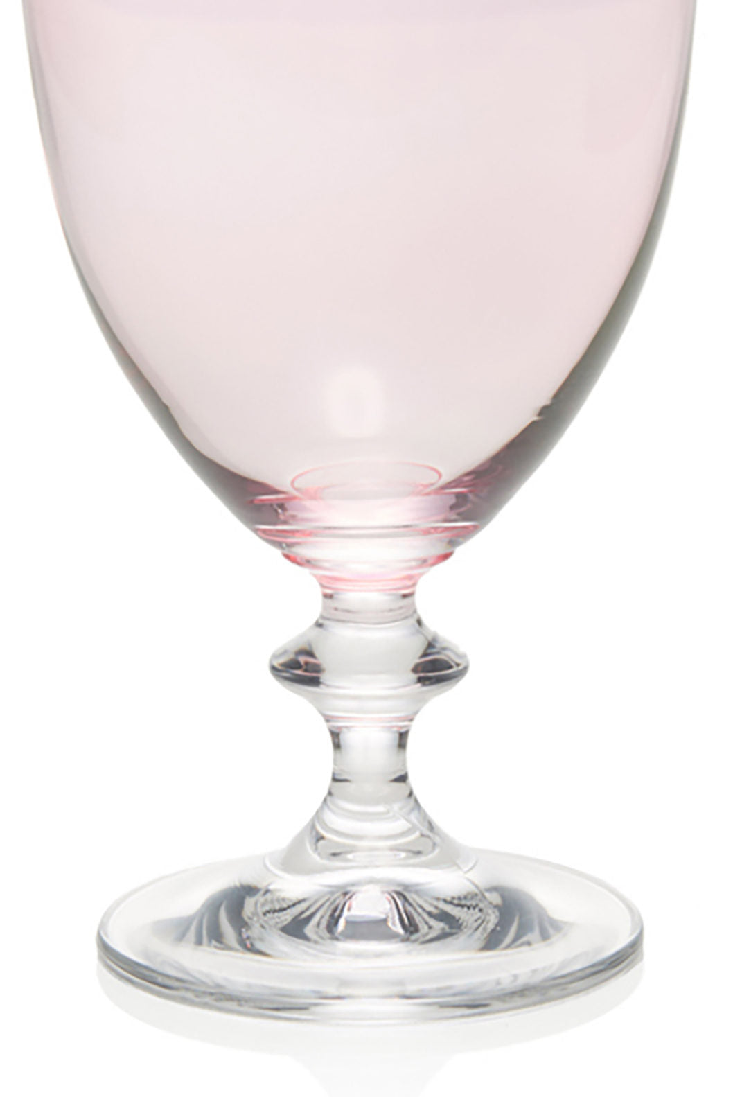 Set rosa di due bicchieri da vino Rosy