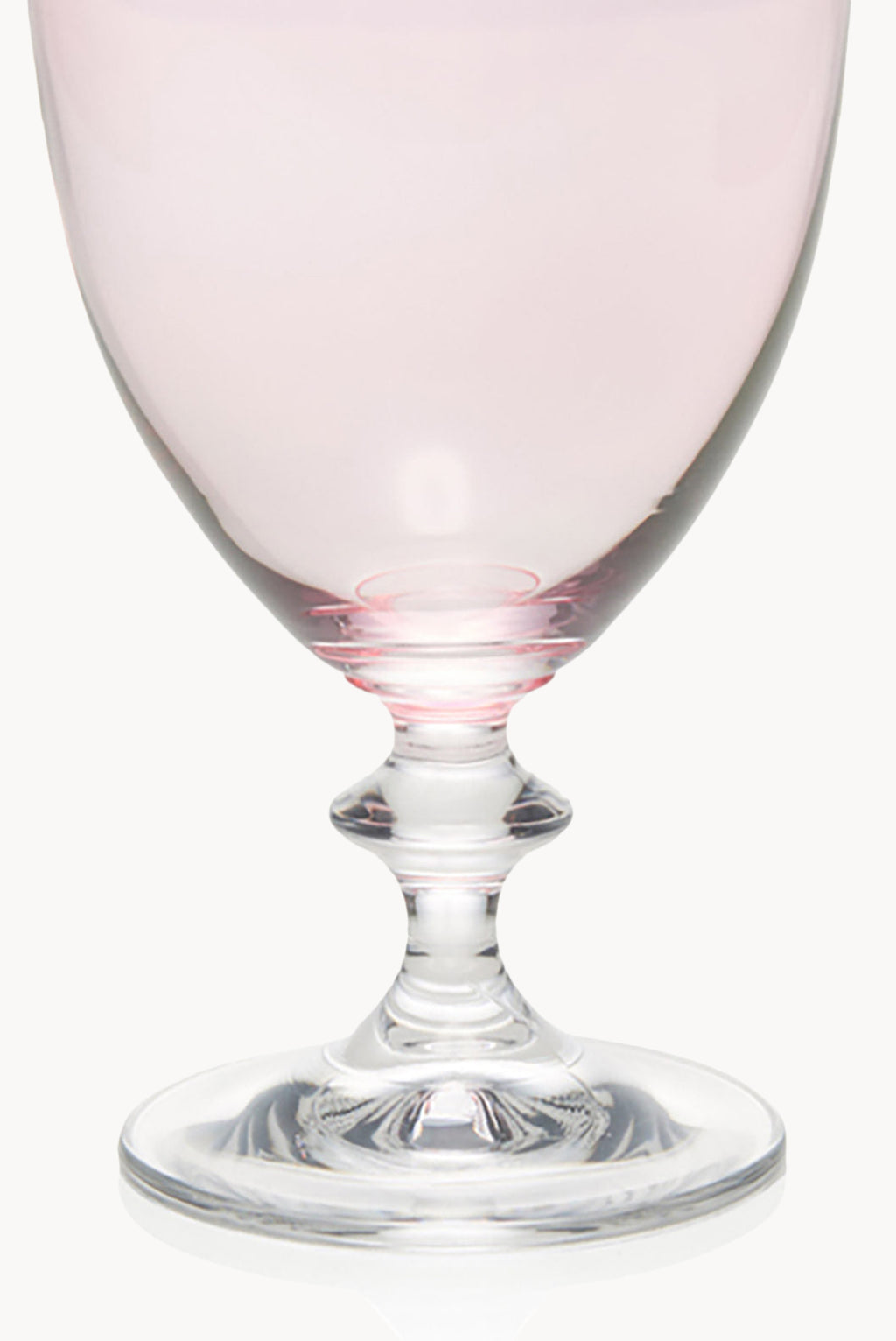 Set rosa di due bicchieri da vino Rosy