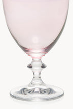 Set rosa di due bicchieri da vino Rosy