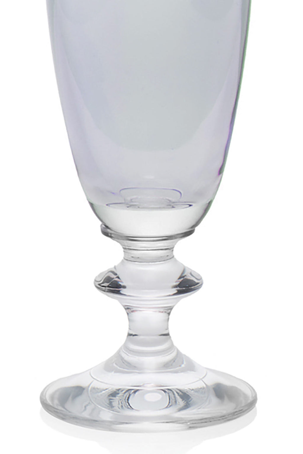 Set blu di due flute da vino Rosy