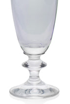Set blu di due flute da vino Rosy