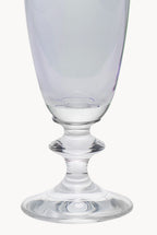 Blue Set Of Two Rosy Flute Glass