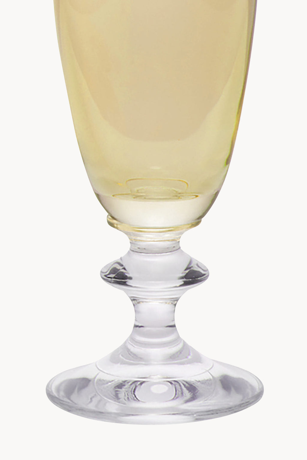 Ambra Set Of Two Rosy Flute Glass
