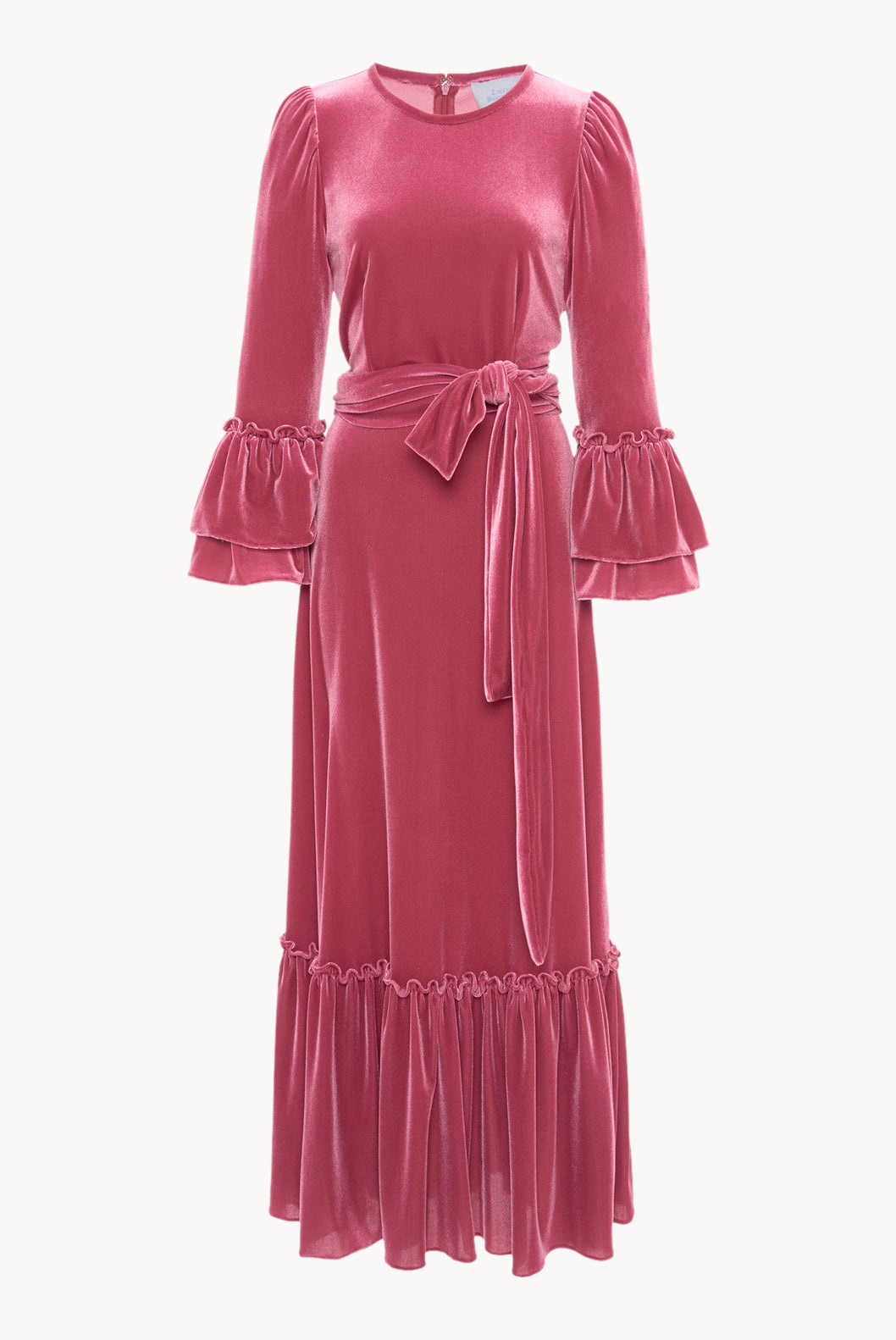 Velvet Stretch Midi Dress