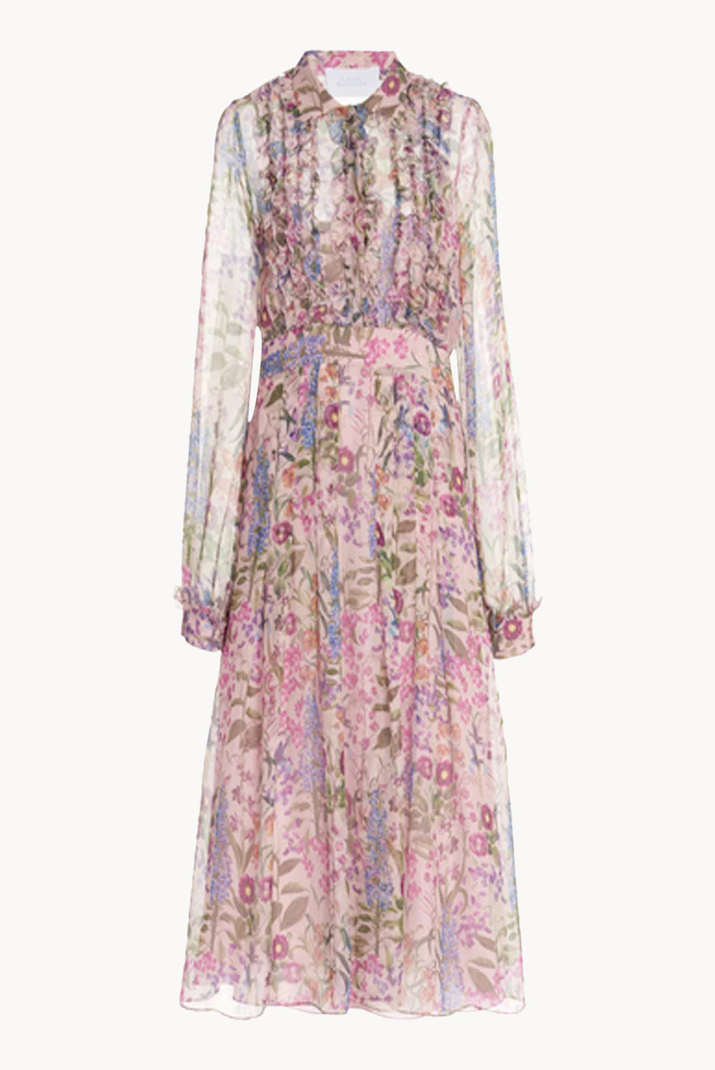 Printed Chiffon Dress
