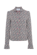 Giacca in jacquard micro floreale