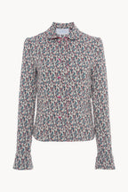 Micro Floral Jacquard Jacket