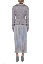 Butterfly Jacquard Fitted Jacket