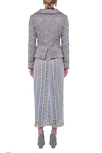 Butterfly Jacquard Fitted Jacket