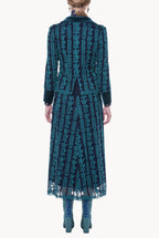 Giacca aderente in macramè