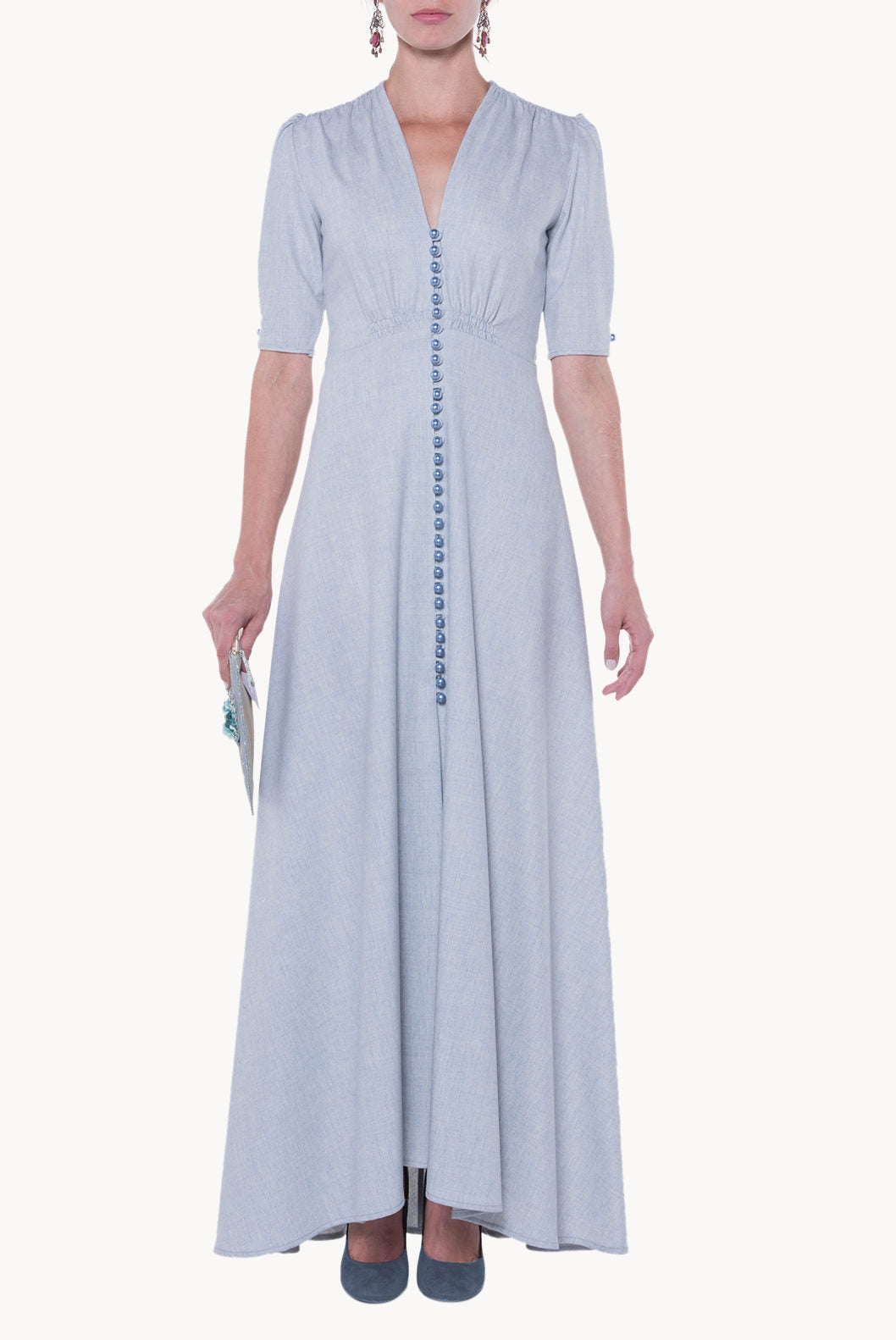 Abito Bottoncino Well Blue