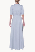Bottoncino Well Blue Dress