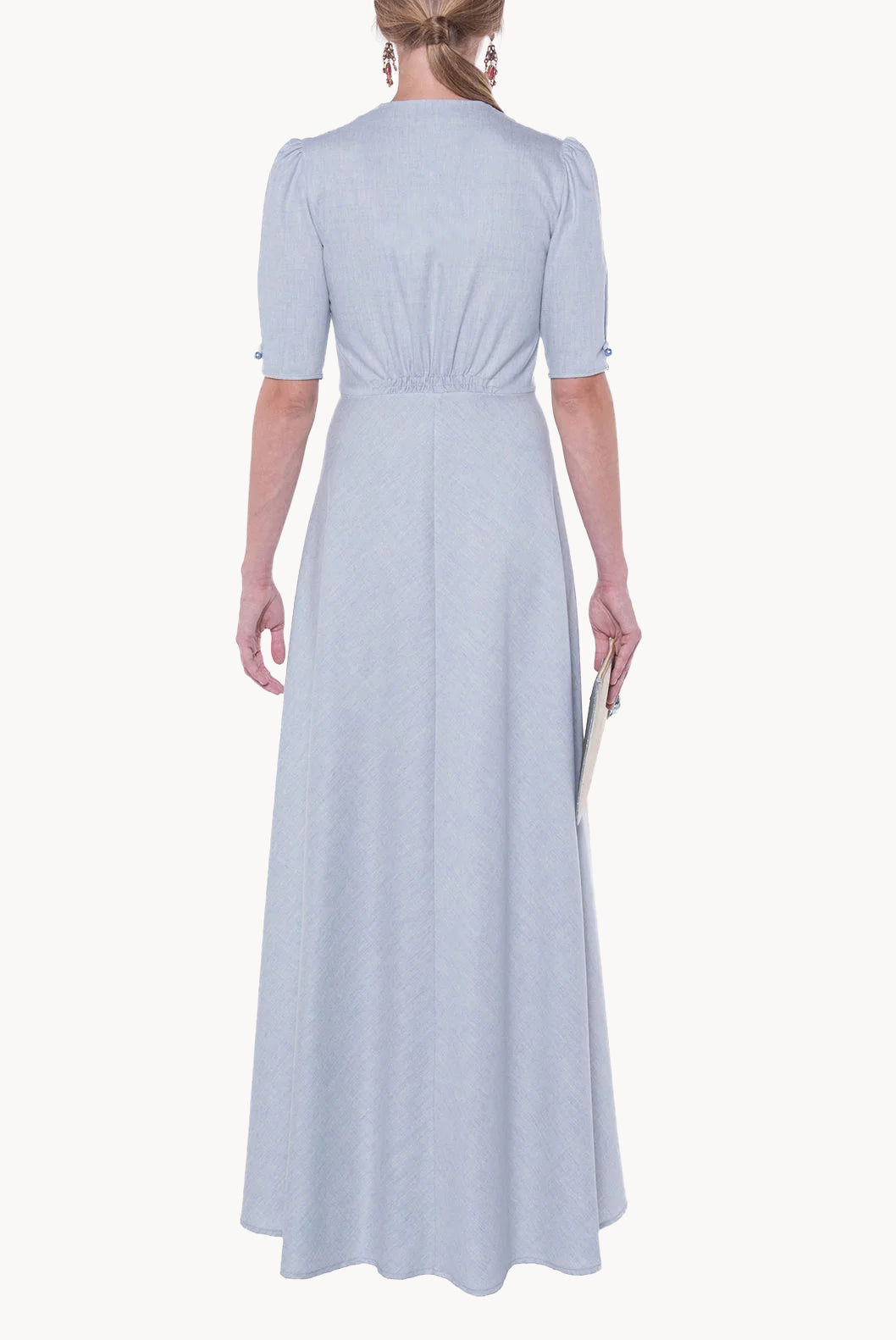 Bottoncino Well Blue Dress